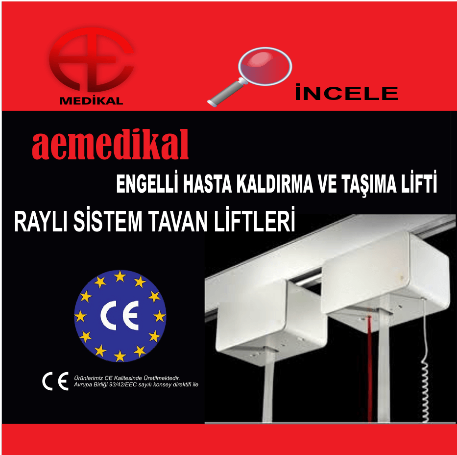 RAYLI SİSTEM TAVAN LİFTİ